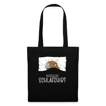 Official Sleep Shirt Mouse Pajamas - Tote Bag - black - Front