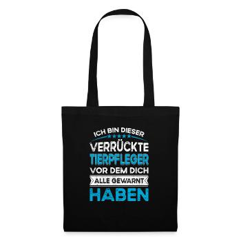 I'm this legendary crazy zookeeper - Tote Bag - black - Front