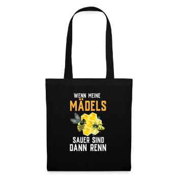 Beekeeper Tshirt Honey Bee Beekeeping Beekeeper - Tote Bag - black - Front