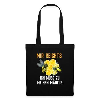 Beekeeper Tshirt Honey Bee Beekeeping Beekeeper - Tote Bag - black - Front