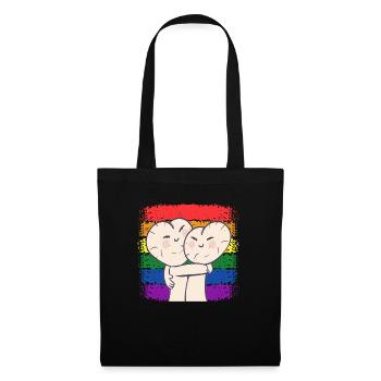 Anniversaire Naissancegay Naissance-gay Gay Gay - Sac en tissu - noir - Devant