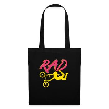 BMX Rider Fille Vélo Vélo Stunt Racing Enfants - Sac en tissu - noir - Devant