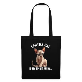 Sphynx Kitten Sphynx Cat - Tote Bag - black - Front
