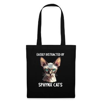 Sphynx Kitten Sphynx Cat - Tote Bag - black - Front