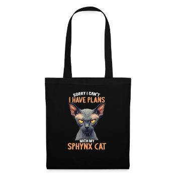 Sphynx Kitten Sphynx Cat - Tote Bag - black - Front