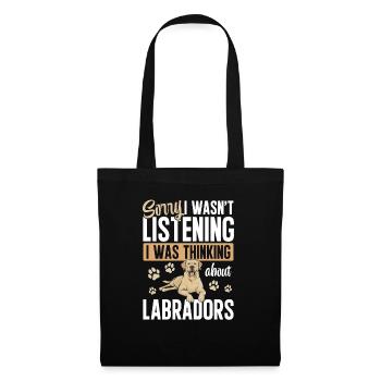 Yellow Labrador Retriever - Tote Bag - black - Front
