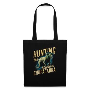 Chupacabra Créature légendaire Bête Cryptozoologie - Sac en tissu - noir - Devant
