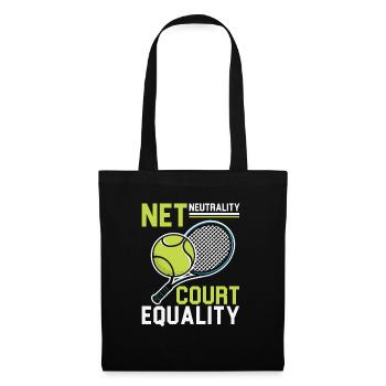 Tennis Umpire Ref Sports Game Official Referee - Tote Bag - black - Front