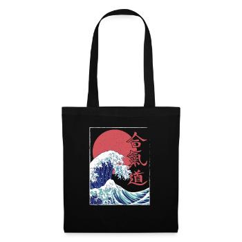 Aikido Martial Arts Gift - Tote Bag - black - Front