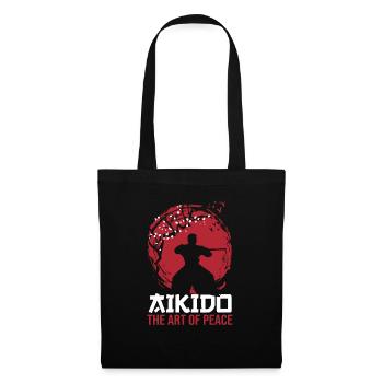 Aikido Martial Arts Gift - Tote Bag - black - Front