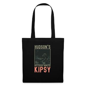 Hudson River Monster Kipsy Kryptozoologie Kryptid - Stoffbeutel - Schwarz - Vorne