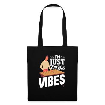 Instrument de musique vibraphone - Sac en tissu - noir - Devant