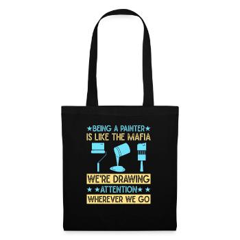 House Painter Dad Unique Gifts - Tote Bag - black - Front