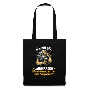 the long-haired man marries bachelor party bachelor party - Tote Bag - black - Front