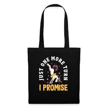 Cool Wheel Stroke Gymnastics Gymnastics - Tote Bag - black - Front