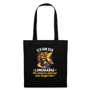 the long-haired man marries bachelor party bachelor party - Tote Bag - black - Front