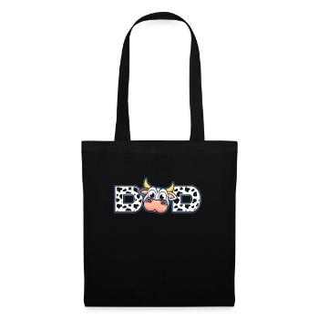 Dad Cowboy Birthday Family Matching Party - Tote Bag - black - Front
