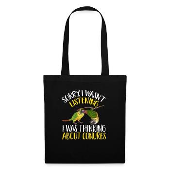 Molina Parakeet Parrot Bird Parakeet - Tote Bag - black - Front