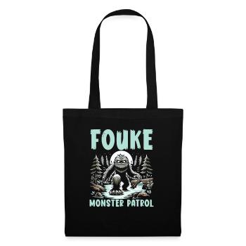 Monstre de Fouke Sasquatch du Sud Cryptozoologie - Sac en tissu - noir - Devant
