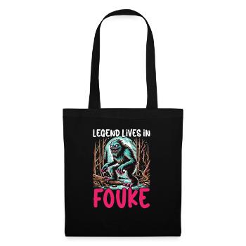 Monstre de Fouke Sasquatch du Sud Cryptozoologie - Sac en tissu - noir - Devant
