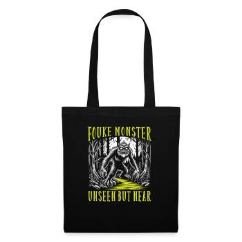 Monstre de Fouke Sasquatch du Sud Cryptozoologie - Sac en tissu - noir - Devant