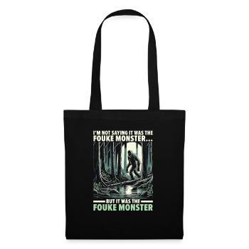 Fouke Monster Southern Sasquatch Cryptozoology - Tote Bag - black - Front