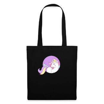 Cute Unicorn Rainbow Hair Gorgeous Magical Unicorn - Tote Bag - black - Front