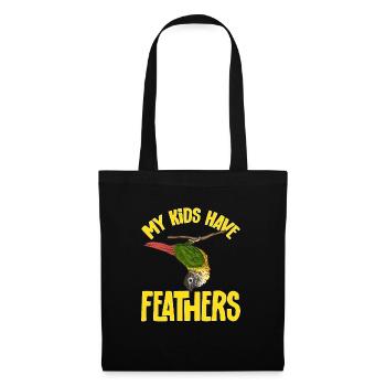 Molina Parakeet Parrot Bird Parakeet - Tote Bag - black - Front