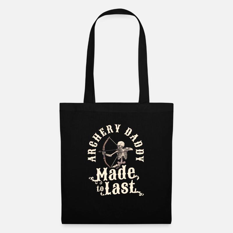 Archery Archery Archer Skeleton - Tote Bag - black