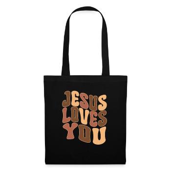 African American Christ Jesus Black Women - Tote Bag - black - Front