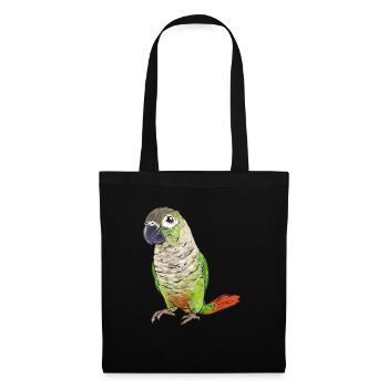 Molina Parakeet Parrot Bird Parakeet - Tote Bag - black - Front