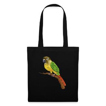 Molina Parakeet Parrot Bird Parakeet - Tote Bag - black - Front