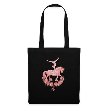 Loves Horse Vaulting Gift - Tote Bag - black - Front
