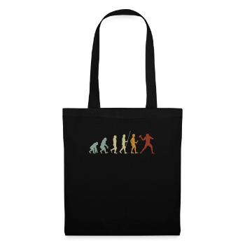 American Football Tshirt Men's Kids Football - Tote Bag - black - Front