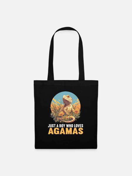 Agamen Agame - Stoffbeutel - Schwarz