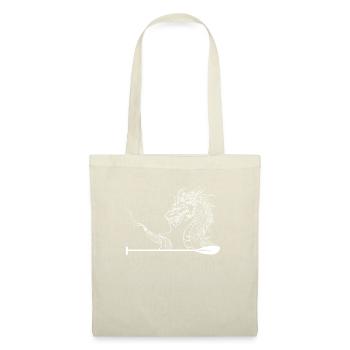 Funny Dragon Boat Paddle - Tote Bag - nature - Front
