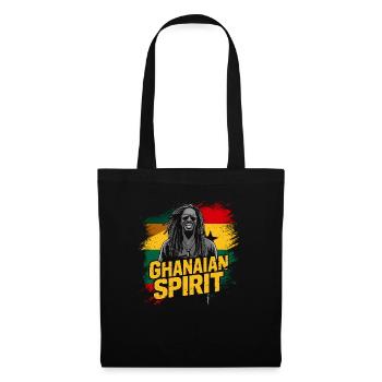 Ghanaian Spirit Rastamann Reggae Dreadlocks Ghana - Tote Bag - black - Front