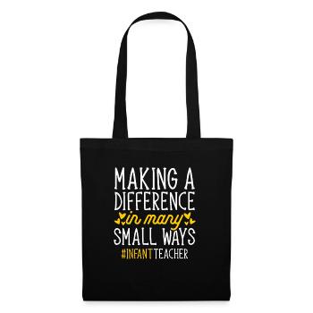 Kindergarten Teacher Daycare Center Educator - Tote Bag - black - Front