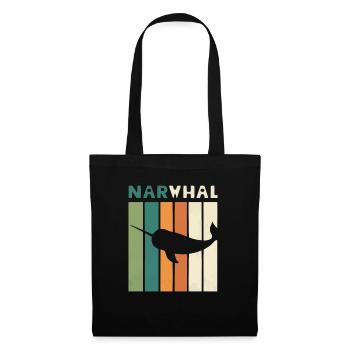Narwhal Lover Unicorn Of The Sea Animal Narwhale - Tote Bag - black - Front