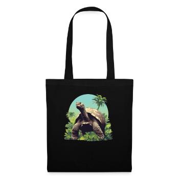 Giant tortoises Giant tortoise - Tote Bag - black - Front
