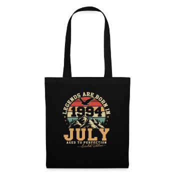Juillet 1994 Vintage Rétro Anniversaire 1994 Cadeau - Sac en tissu - noir - Devant