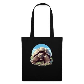 Giant tortoises Giant tortoise - Tote Bag - black - Front