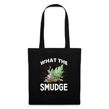Smudge Sage Feather Spirituelle Smudging - Stoffbeutel - Schwarz - Vorne