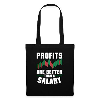 Trading Crypto Stock Market Investor Day Trader - Tote Bag - black - Front