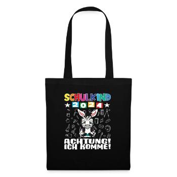 Inscription scolaire 2024 de l’école de la rentrée scolaire - Sac en tissu - noir - Devant