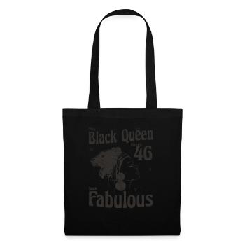 Cette reine noire donne un look fabuleux à 46 ans - 46e - Sac en tissu - noir - Devant