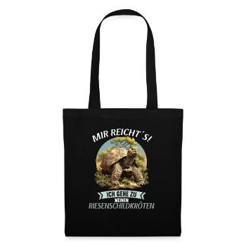 Giant tortoises Giant tortoise - Tote Bag - black - Front