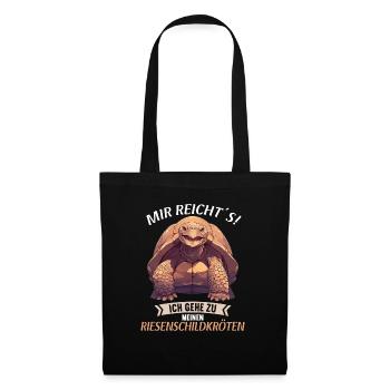 Giant tortoises Giant tortoise - Tote Bag - black - Front