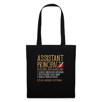 Deputy Principal - Tote Bag - black - Front