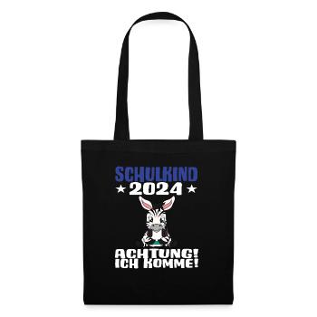 Inscription scolaire 2024 de l’école de la rentrée scolaire - Sac en tissu - noir - Devant